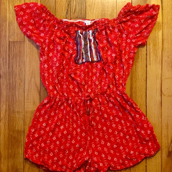 Red white and blue romper - Picture 1 of 1